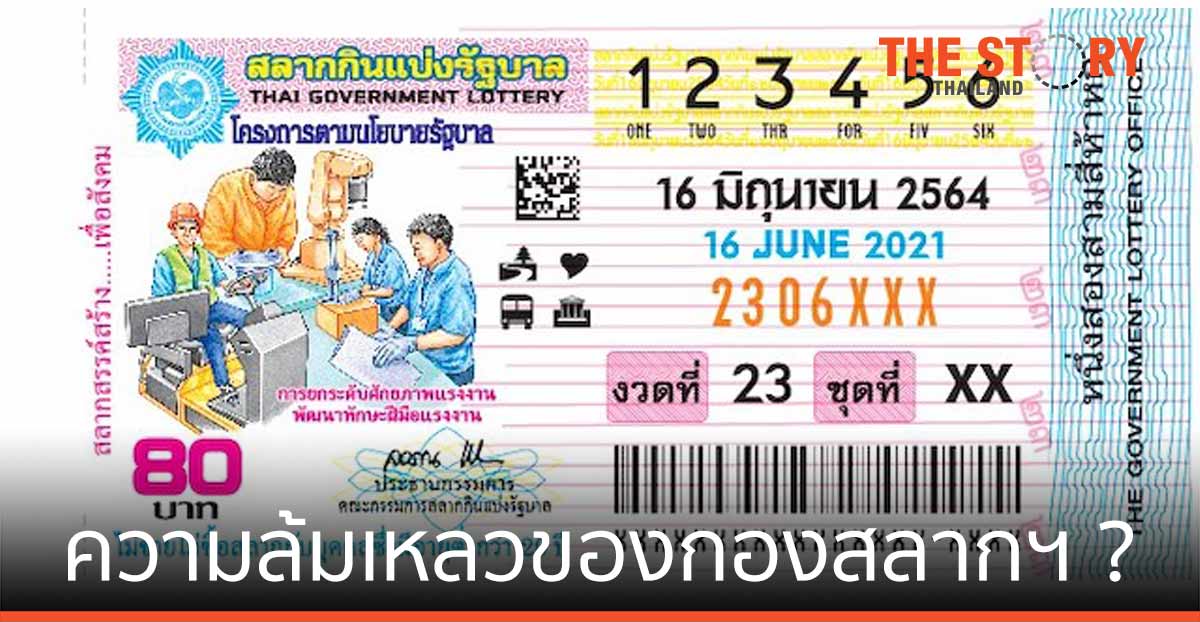 ลอตเตอรี่ ออนไลน์ กับ ความวุ่นวาย …. ความล้มเหลวของกองสลากฯ ?