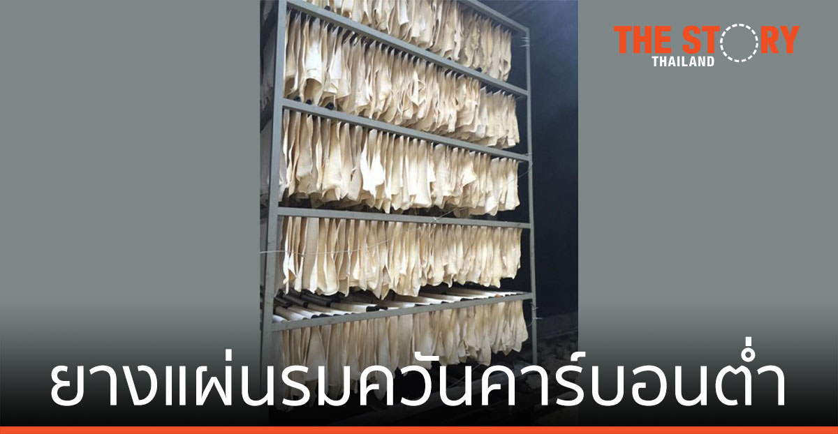 ยางแผ่นรมควันคาร์บอนต่ำ ทางออก เพื่อชาวสวนยาง ชุมชน และสิ่งแวดล้อม