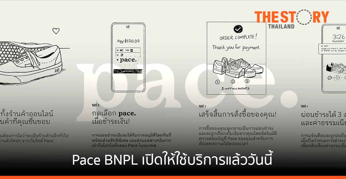 ‘Pace’ ฟินเทคสัญชาติสิงคโปร์ เปิดตัวบริการ ‘ซื้อก่อน จ่ายทีหลัง’ สำหรับนักช้อปชาวไทย