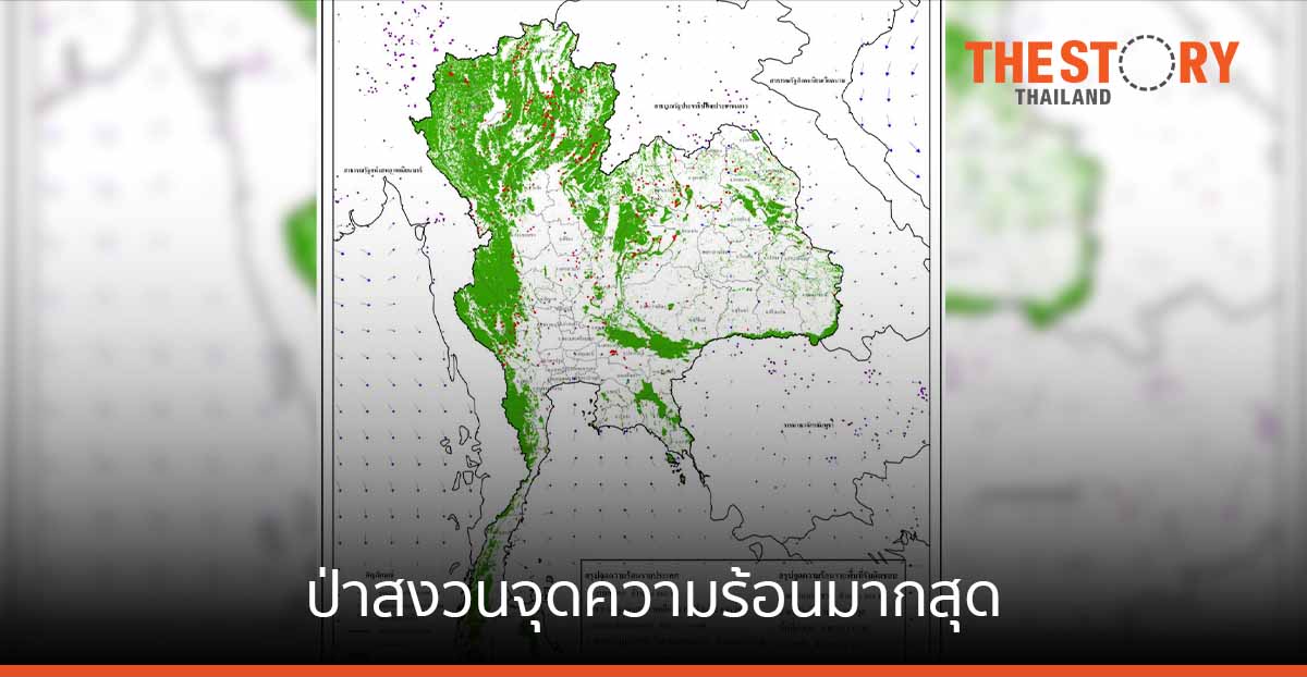 ป่าสงวนจุดความร้อนมากสุด อย่างต่อเนื่อง…!!