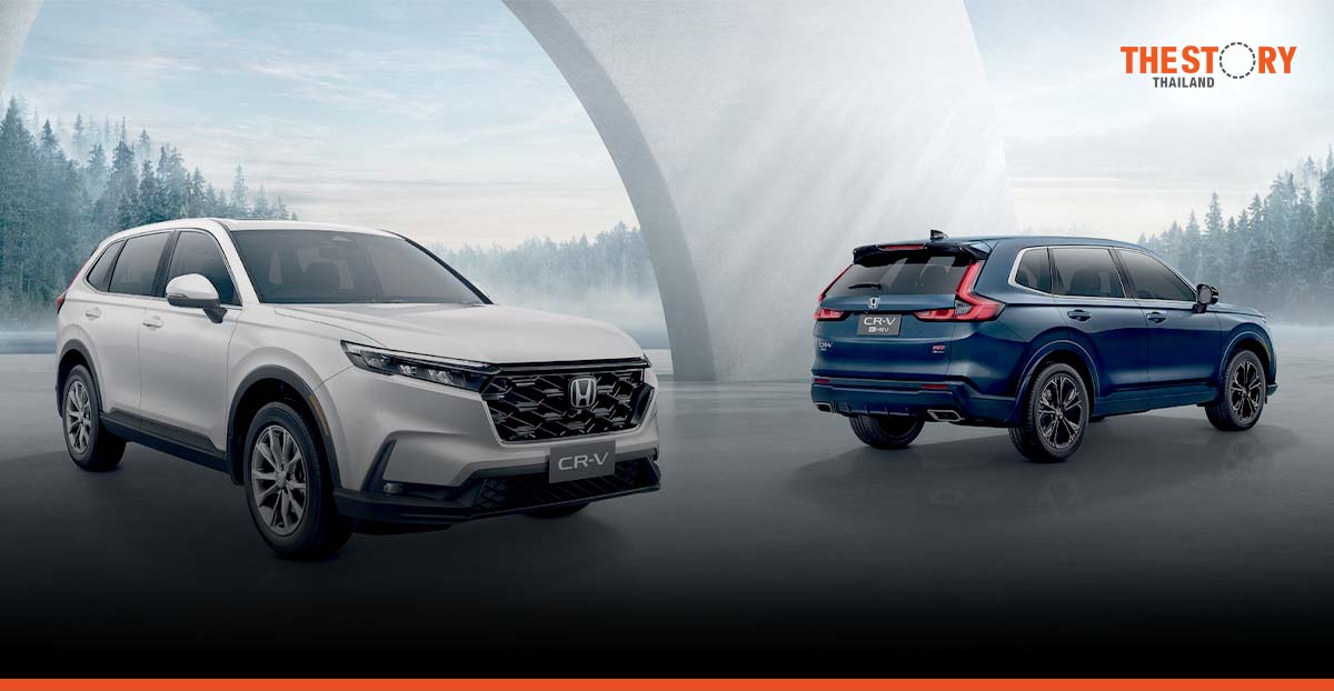 Honda launches the all-new Honda CR-V in Thailand