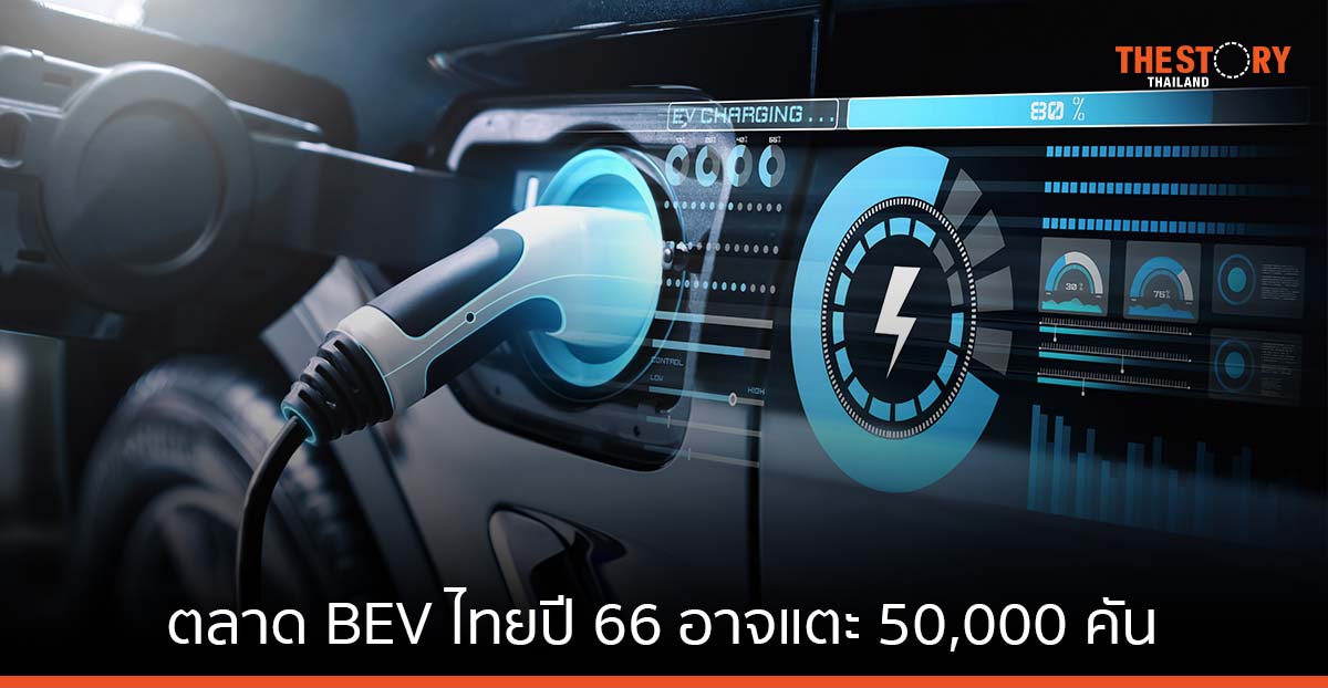 ศูนย์วิจัยกสิกรไทย มองตลาด BEV ไทยปี 66 อาจแตะ 50,000 คัน