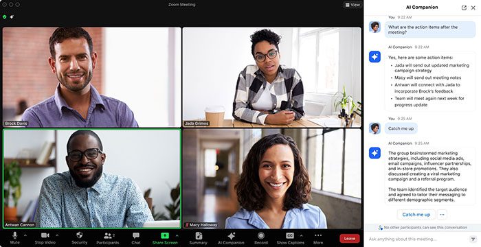 AI Companion จาก Zoom
