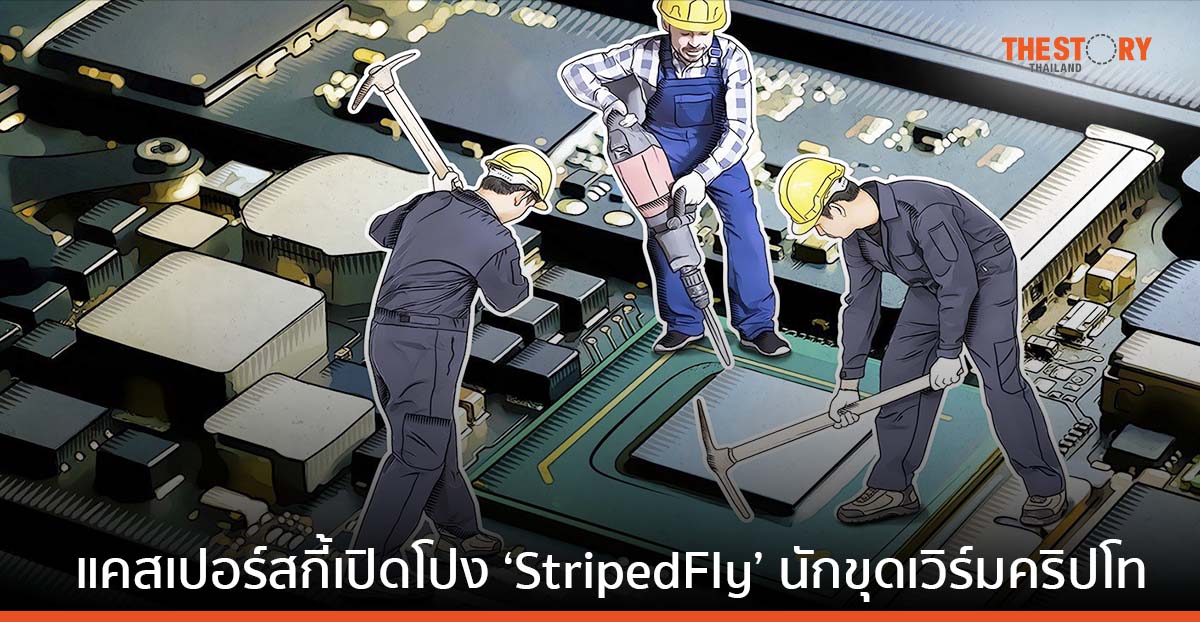 แคสเปอร์สกี้ เปิดโปง ‘StripedFly’ นักขุดเวิร์มคริปโท