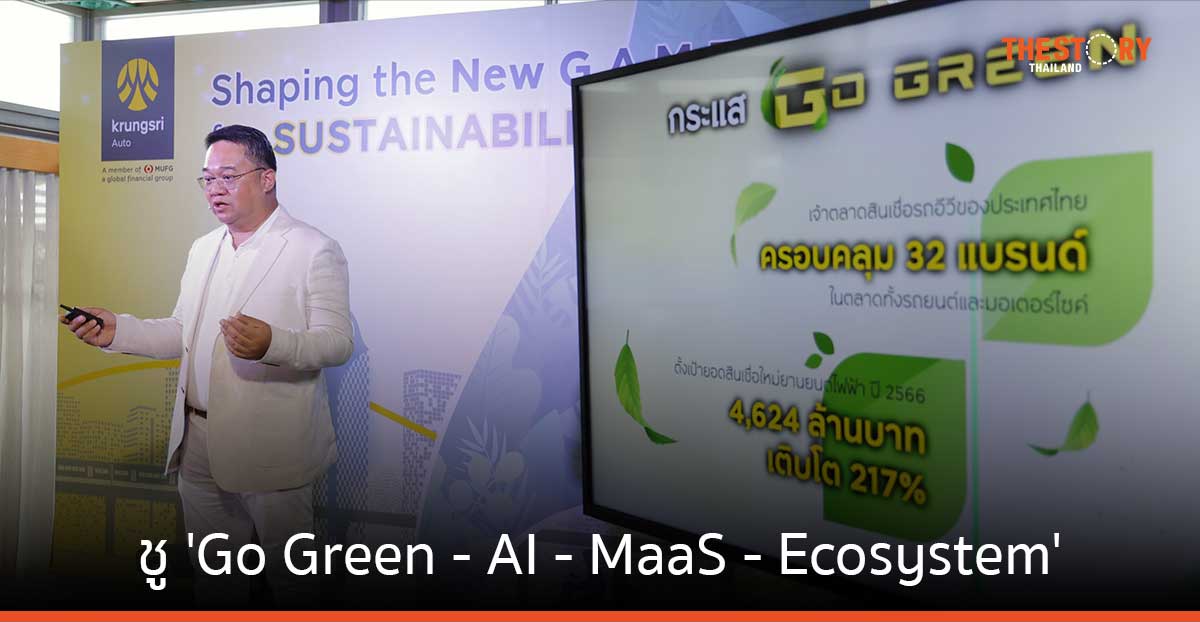 กรุงศรี ออโต้ เปิด G.A.M.E. ใหม่ ‘Go Green – AI – MaaS – Ecosystem’ กำหนดทิศทางตลาดสินเชื่อยานยนต์ปี 67