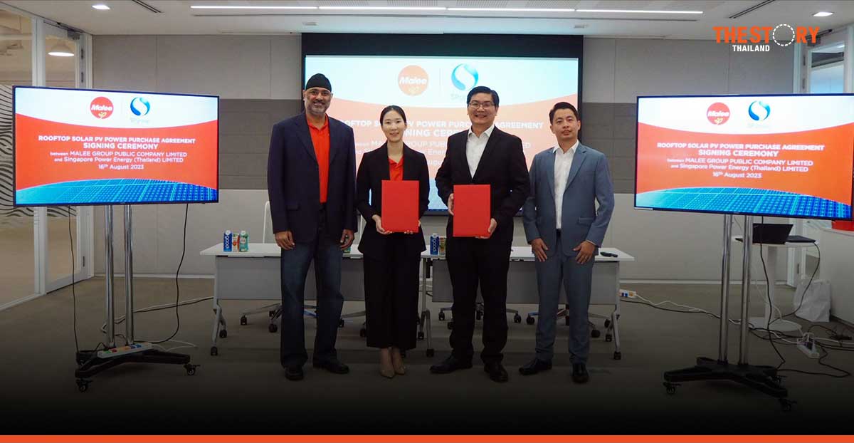 Malee Group, SP Group partner for green energy transition