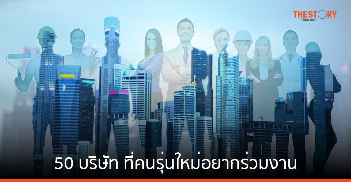 50 บริษัทที่คนรุ่นใหม่อยากร่วมงานด้วยมากที่สุดประจำปี 2024 ‘Google-PTT-SCG’ ยังครองแชมป์