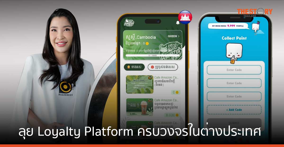 BUZZEBEES รุกตลาดเอเชียตะวันออกเฉียงใต้ ลุยทำ Loyalty Platform ครบวงจร ปิดดีลยักษ์ใหญ่ 5 ประเทศ