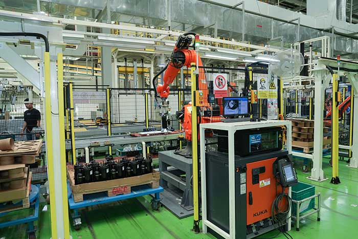 Midea, AIS, China Unicom, and Huawei have jointly built the first 5G fully connected factory in Southeast Asia