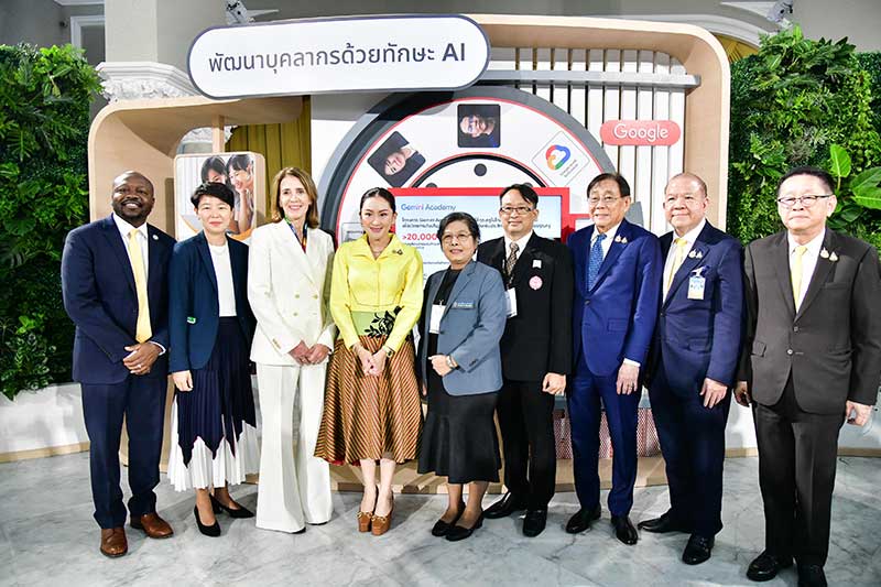 Google ทุ่ม 3.6 หมื่นล้าน ลุยโครงสร้างพื้นฐานดิจิทัล ขยายโอกาสด้าน AI ให้คนไทย