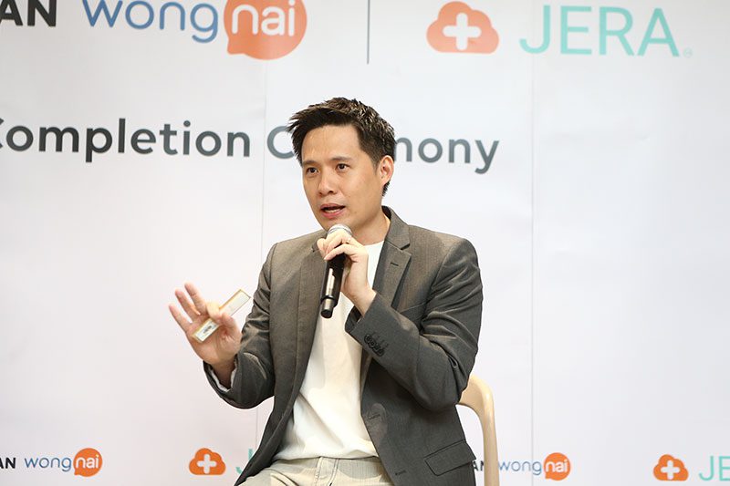 ผศ.ดร.บัณฑิต ฐานะโสภณ ผู้ร่วมก่อตั้งและประธานเจ้าหน้าที่บริหาร บริษัท ละมุนภัณฑ์ ไอที จำกัด ผู้พัฒนา JERA Cloud 